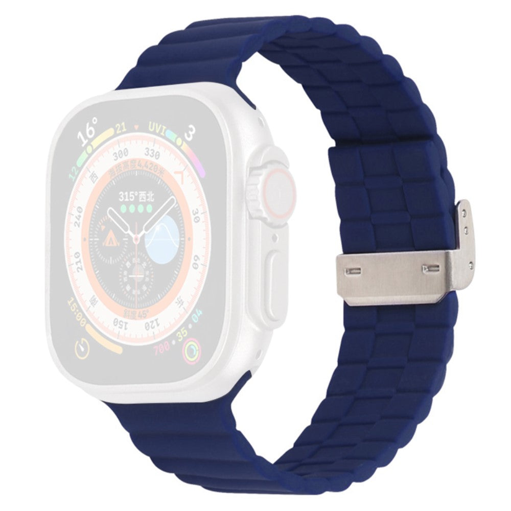 Apple Watch Series 9 41mm silicone strap - Midnight Blue#serie_6