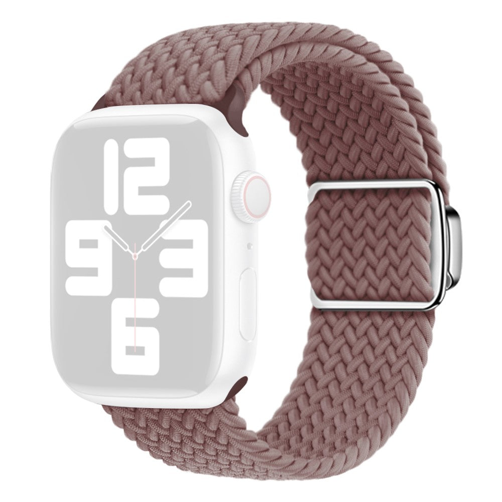 Apple Watch Series 9 41mm nylon braided strap - Smoke Purple#serie_14