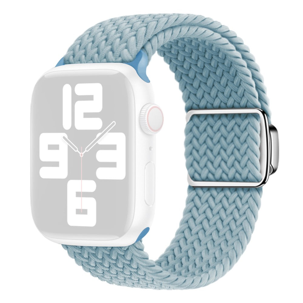 Apple Watch Series 9 41mm nylon braided strap - Cyan#serie_15