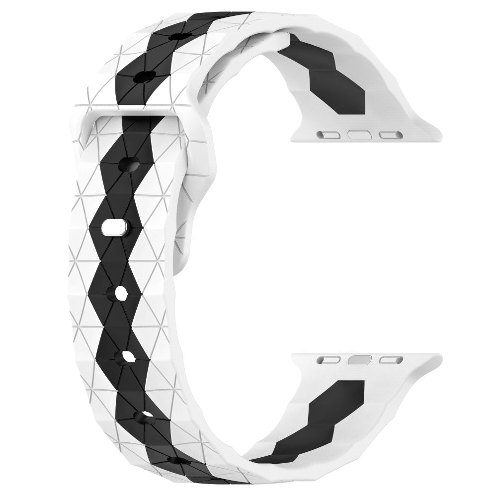 Smuk Silikone Universal Rem passer til Apple Smartwatch - Hvid#serie_2