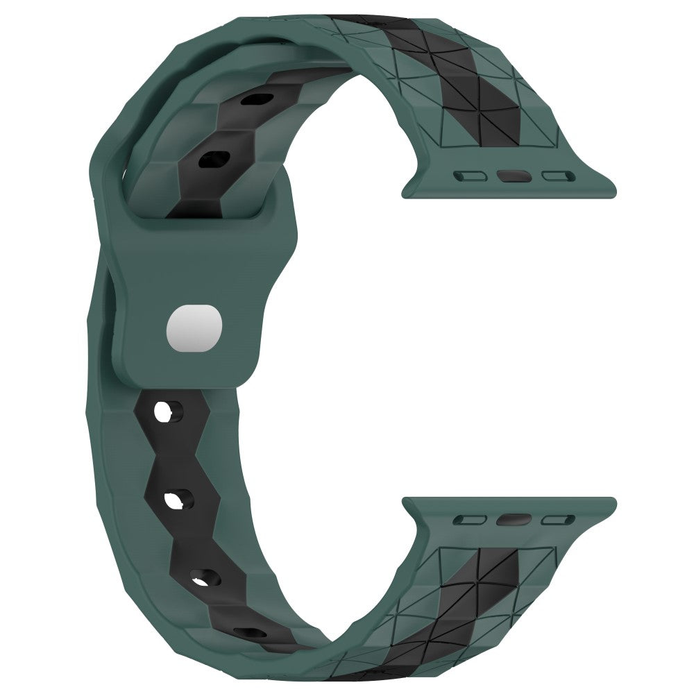 Smuk Silikone Universal Rem passer til Apple Smartwatch - Grøn#serie_5