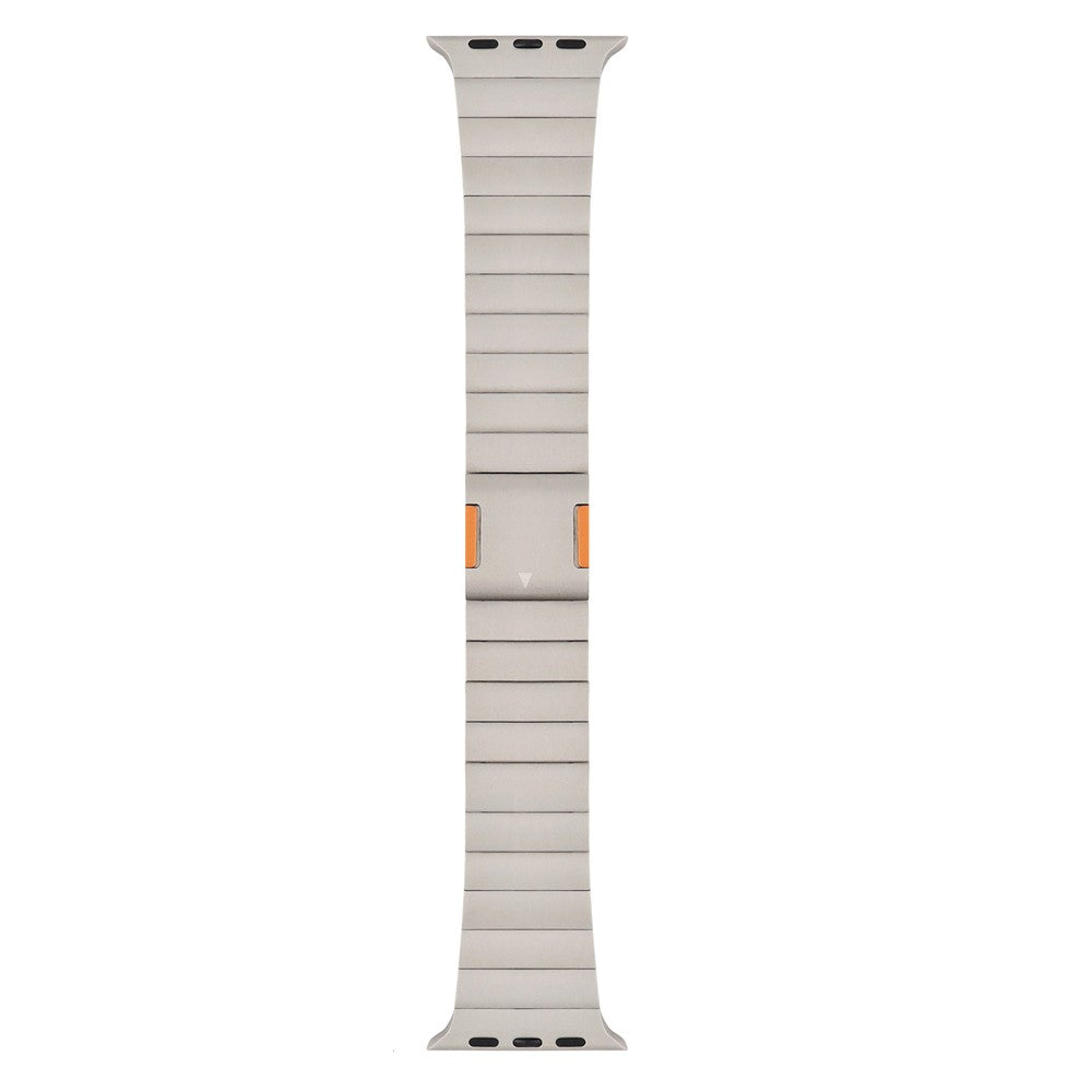 Apple Watch Series 9 41mm stainless steel strap - Titanium Orange#serie_5