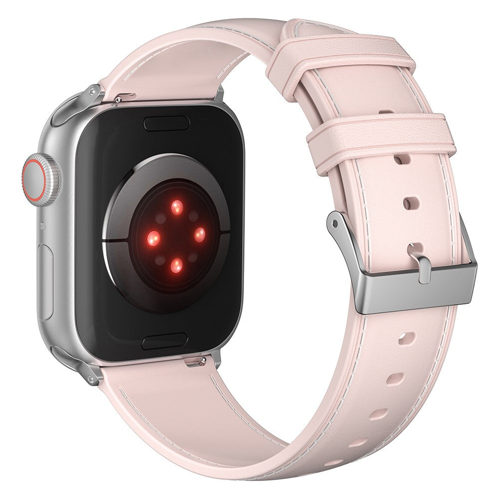 Apple Watch Series 9 41mm stitching style strap - Pink#serie_2