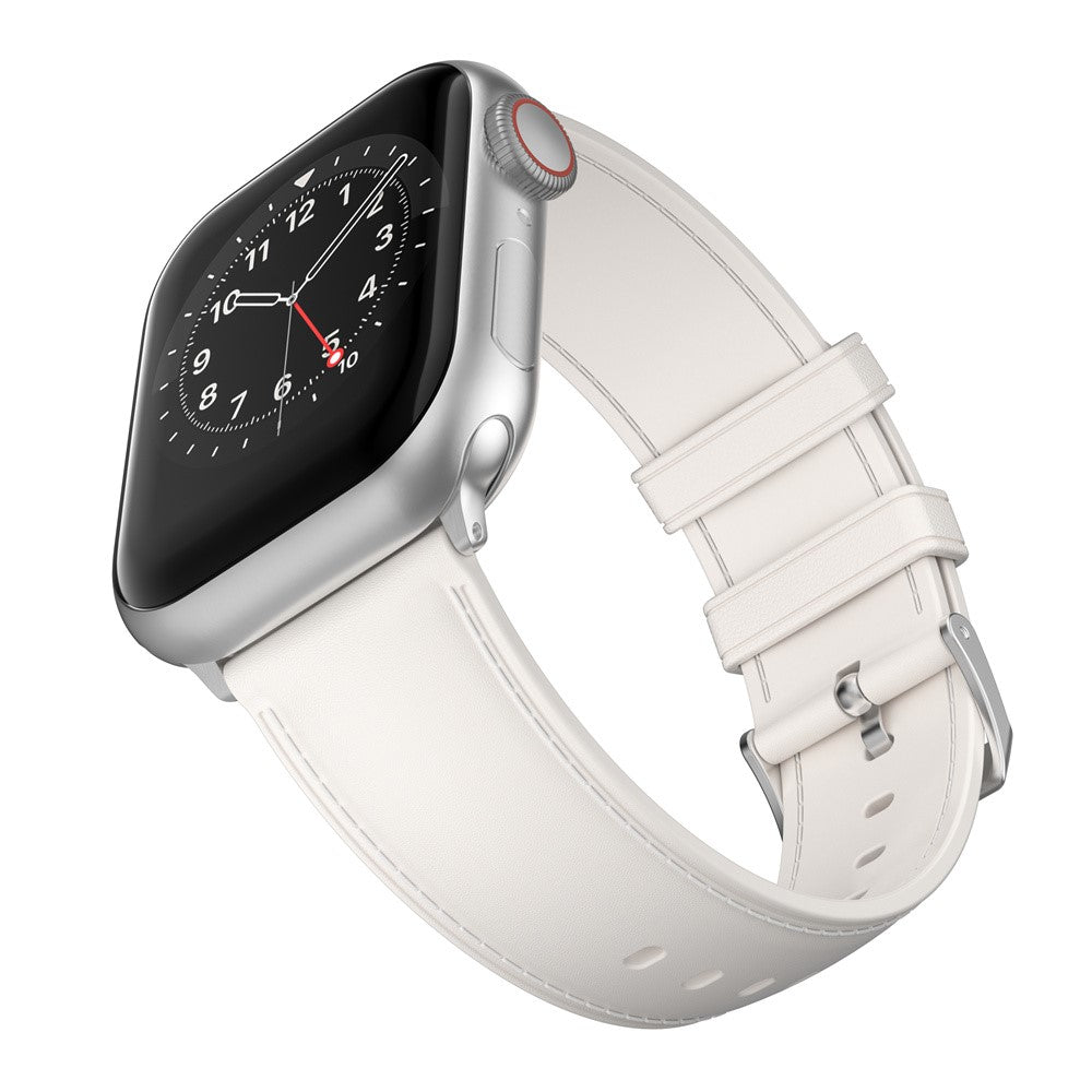 Apple Watch Series 9 41mm stitching style strap - Starlight#serie_5