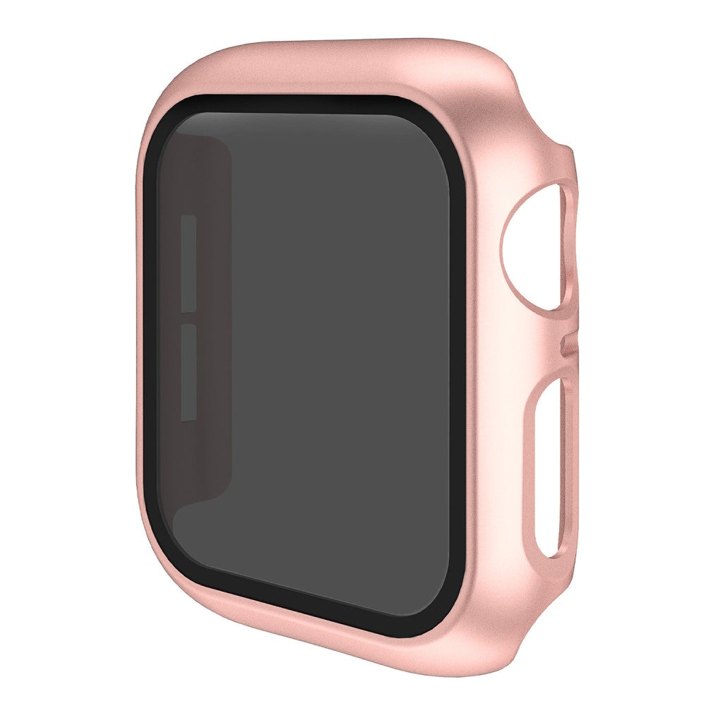 Apple Watch Series 9 41mm protective cover with tempered glass - Rose Gold#serie_14