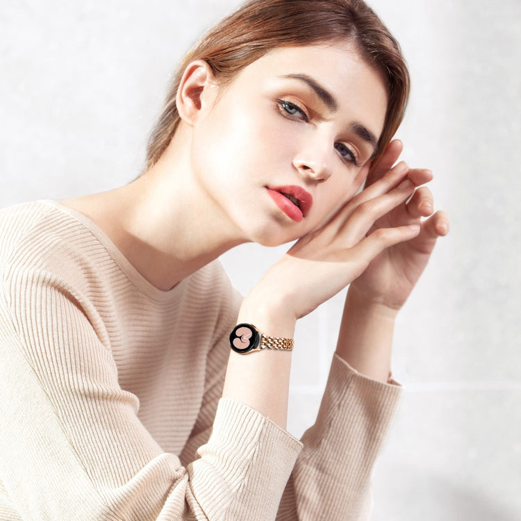 Fremragende Metal Universal Rem passer til Samsung Smartwatch - Guld#serie_3