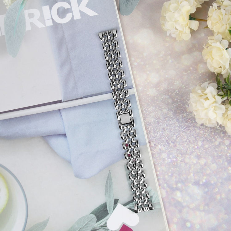 Fremragende Metal Universal Rem passer til Samsung Smartwatch - Orange#serie_4