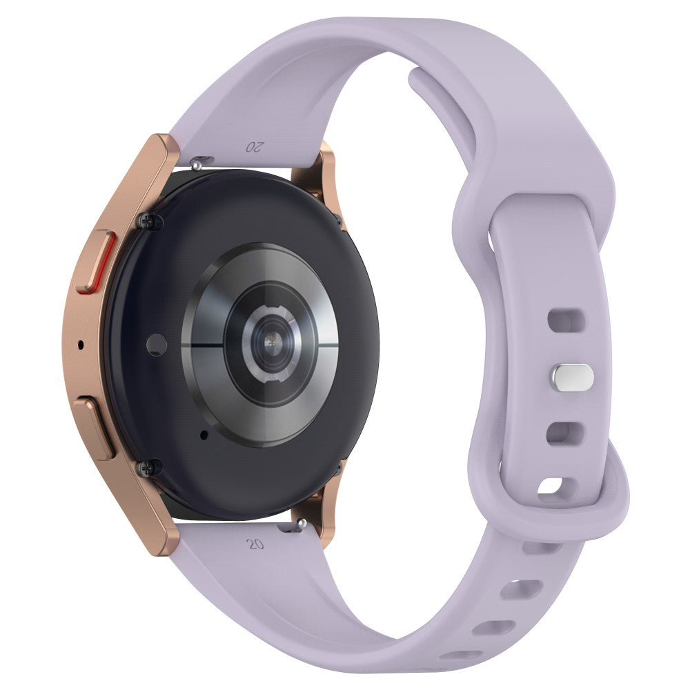 Rigtigt Rart Silikone Universal Rem passer til Smartwatch - Lilla#serie_12