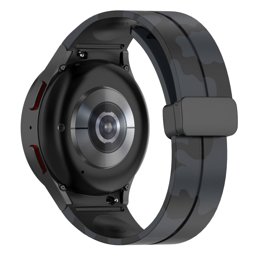 Rigtigt Slidstรฆrk Silikone Universal Rem passer til Samsung Smartwatch - Sรธlv#serie_1