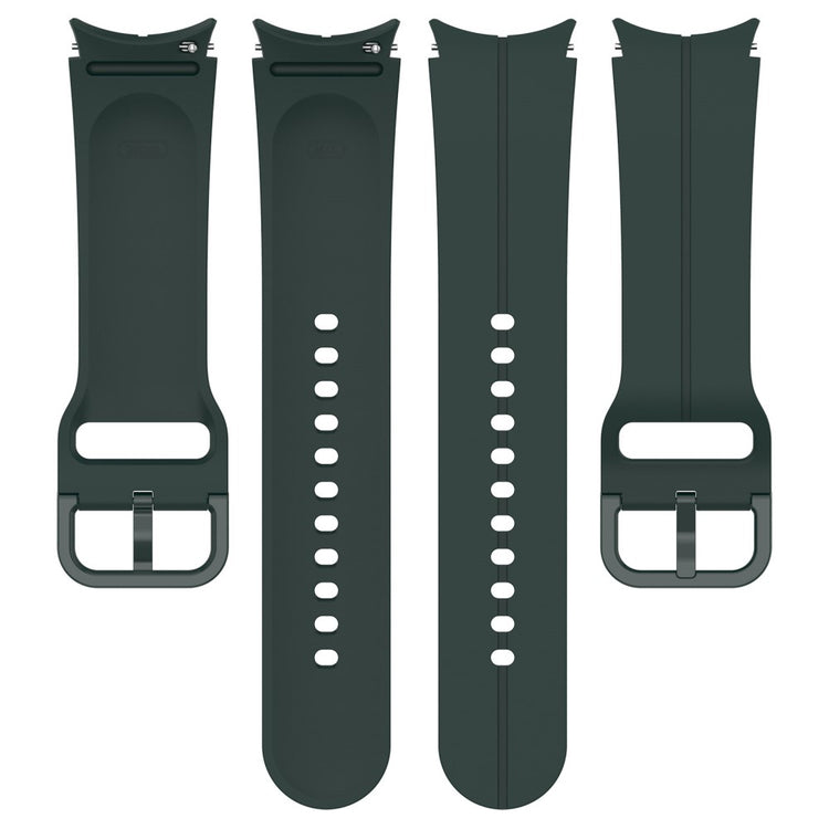 20mm silicone groove strap for Samsung Galaxy Watch 6 / 5 / 4 / 3 (41mm) - Green#serie_7