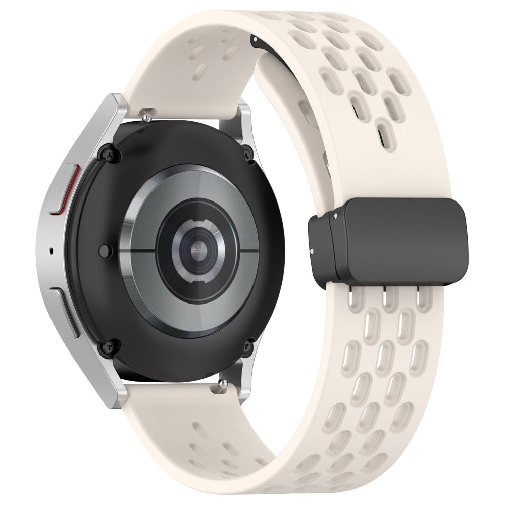 20mm silicone strap for Samsung Galaxy Watch 6 / 5 / 4 - Starlight#serie_15