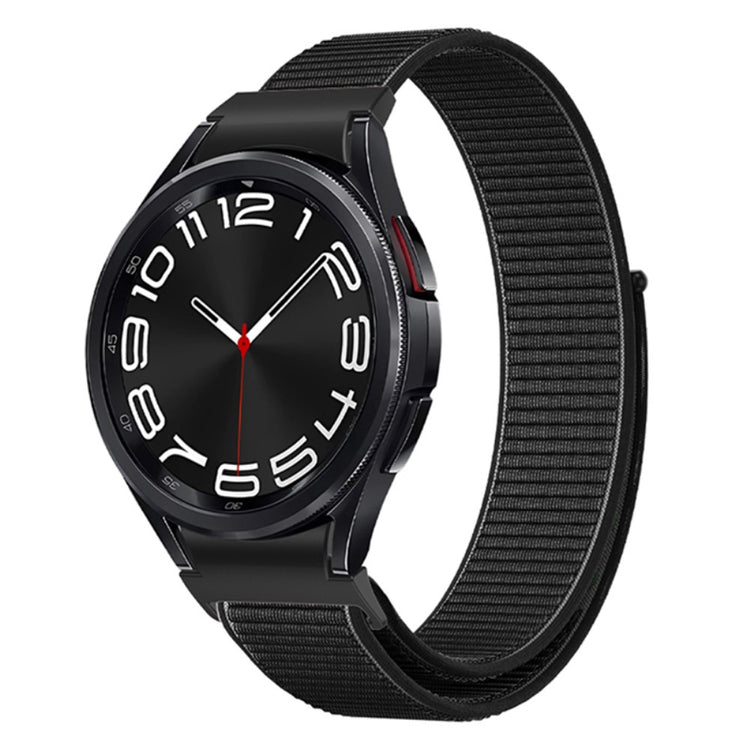 Helt Vildt Cool Nylon Universal Rem passer til Samsung Smartwatch - Sort#serie_3