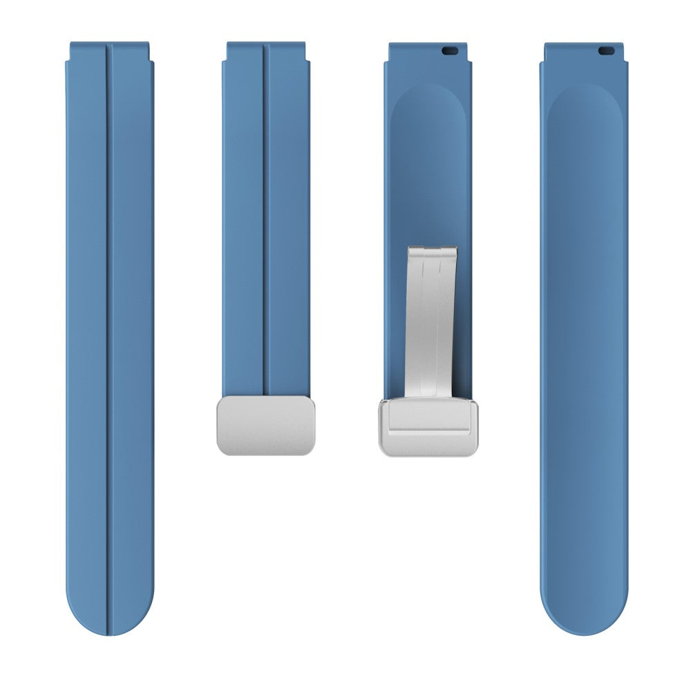 Helt Vildt Komfortabel Silikone Universal Rem passer til Smartwatch - Blå#serie_4