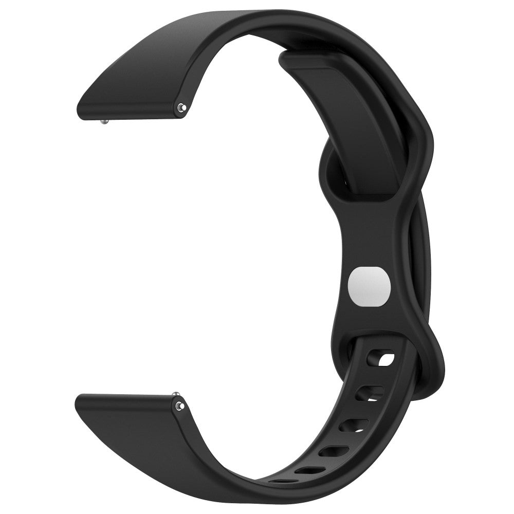 Superflot Silikone Universal Rem passer til Smartwatch - Sort#serie_1
