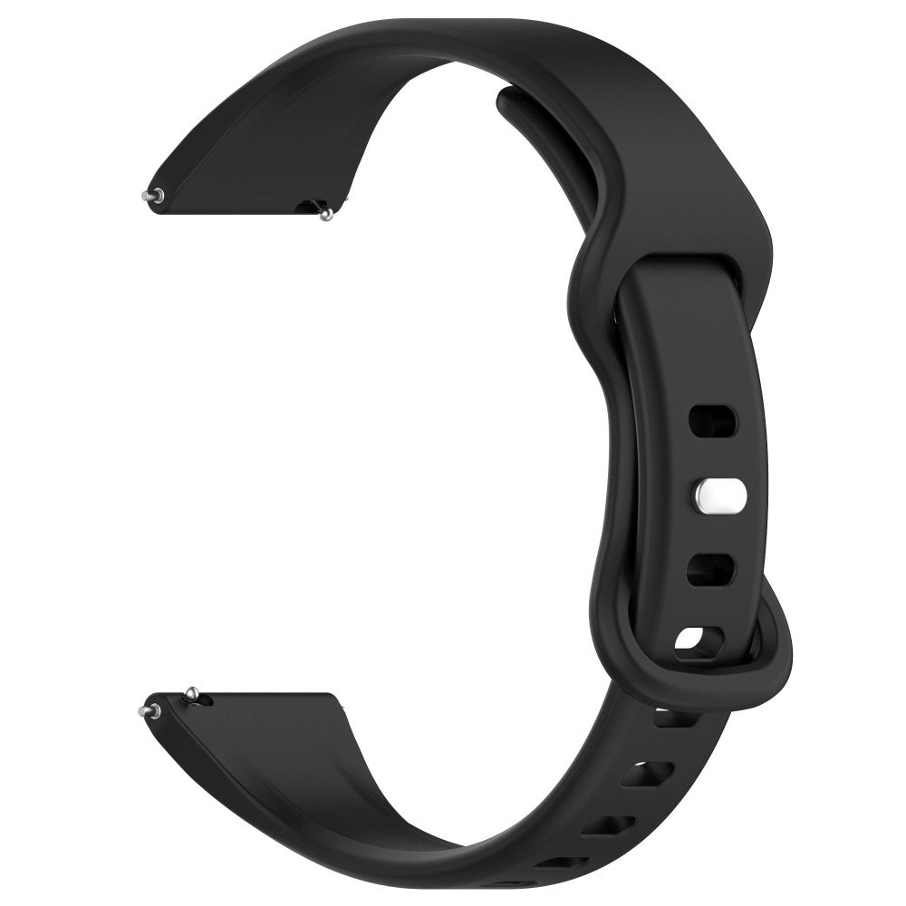 Superflot Silikone Universal Rem passer til Smartwatch - Sort#serie_1