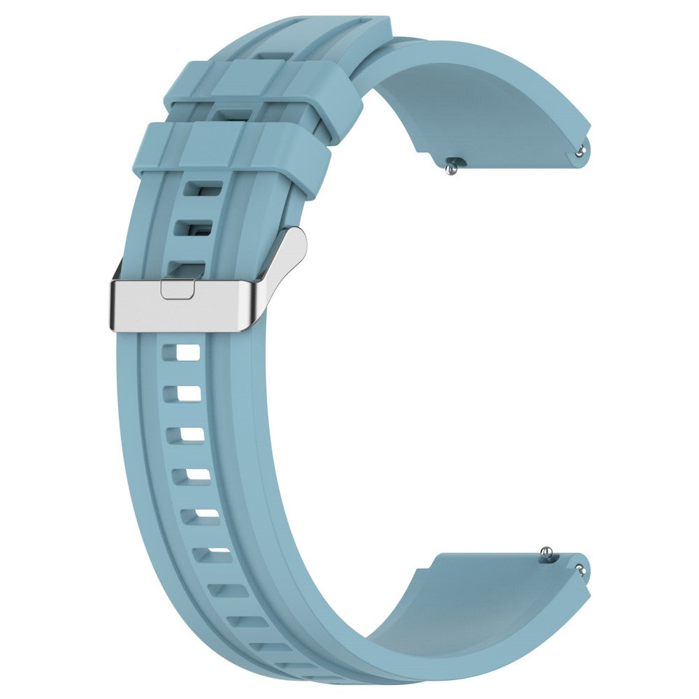 Meget Nydelig Silikone Universal Rem passer til Smartwatch - Blå#serie_5