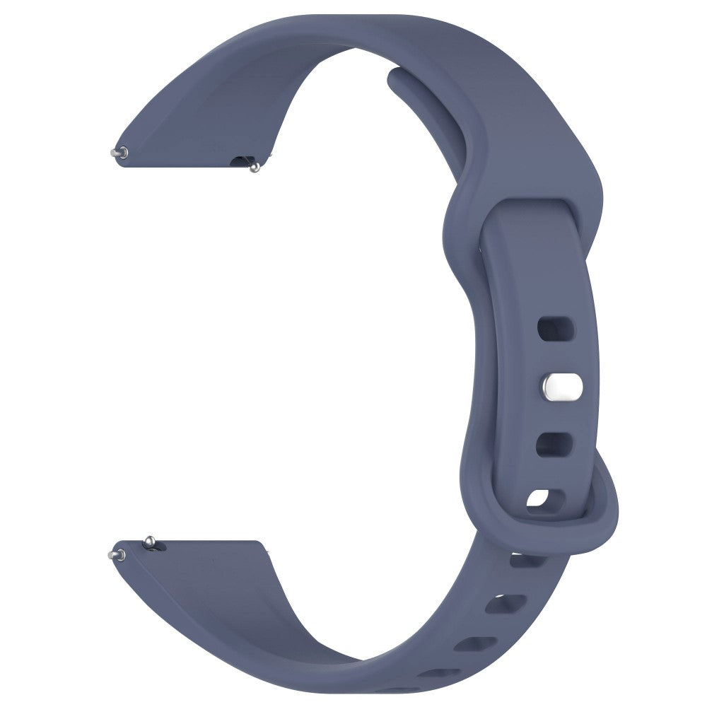 Komfortabel Silikone Universal Rem passer til Smartwatch - Sølv#serie_5