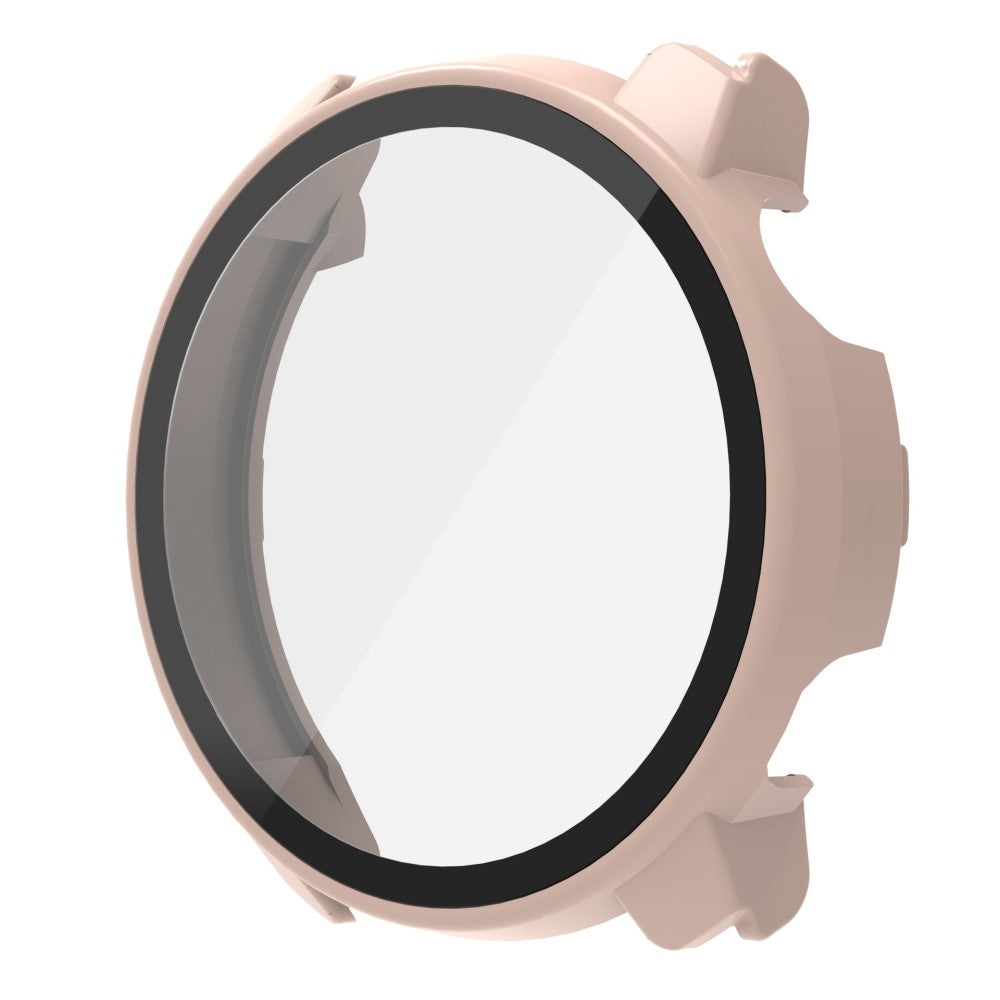 Rigtigt Flot Cover med Skรฆrmbeskytter i Plastik og Hรฆrdet Glas passer til Coros Pace 2 - Pink#serie_1