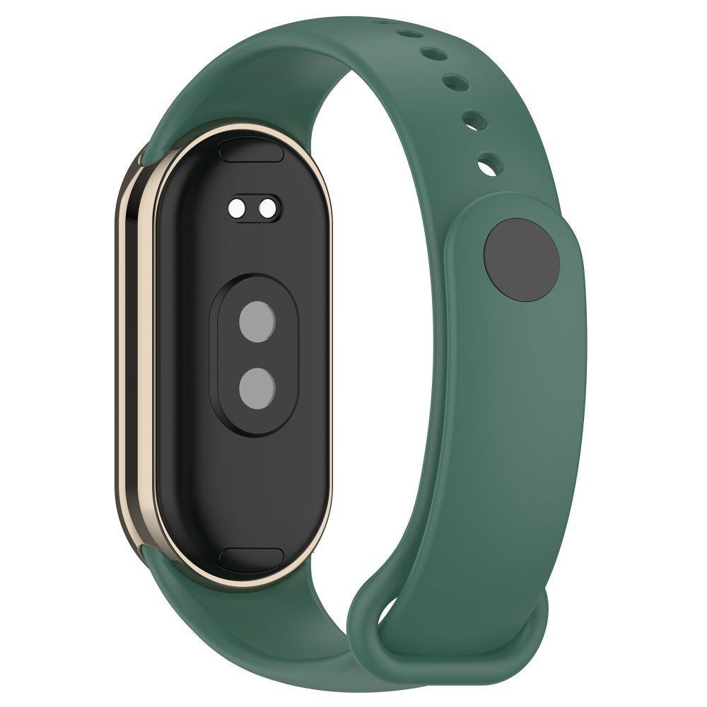 Mega Flot Silikone Rem passer til Xiaomi Smart Band 8 - Grøn#serie_10
