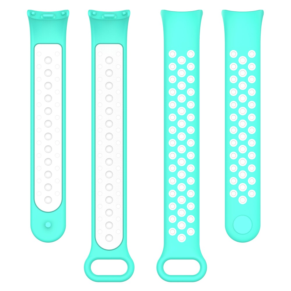 Mega Elegant Silikone Rem passer til Xiaomi Smart Band 8 - Grøn#serie_2