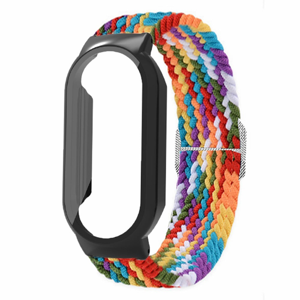 Rigtigt Skรธn Nylon Rem passer til Xiaomi Smart Band 8 - Flerfarvet#serie_1