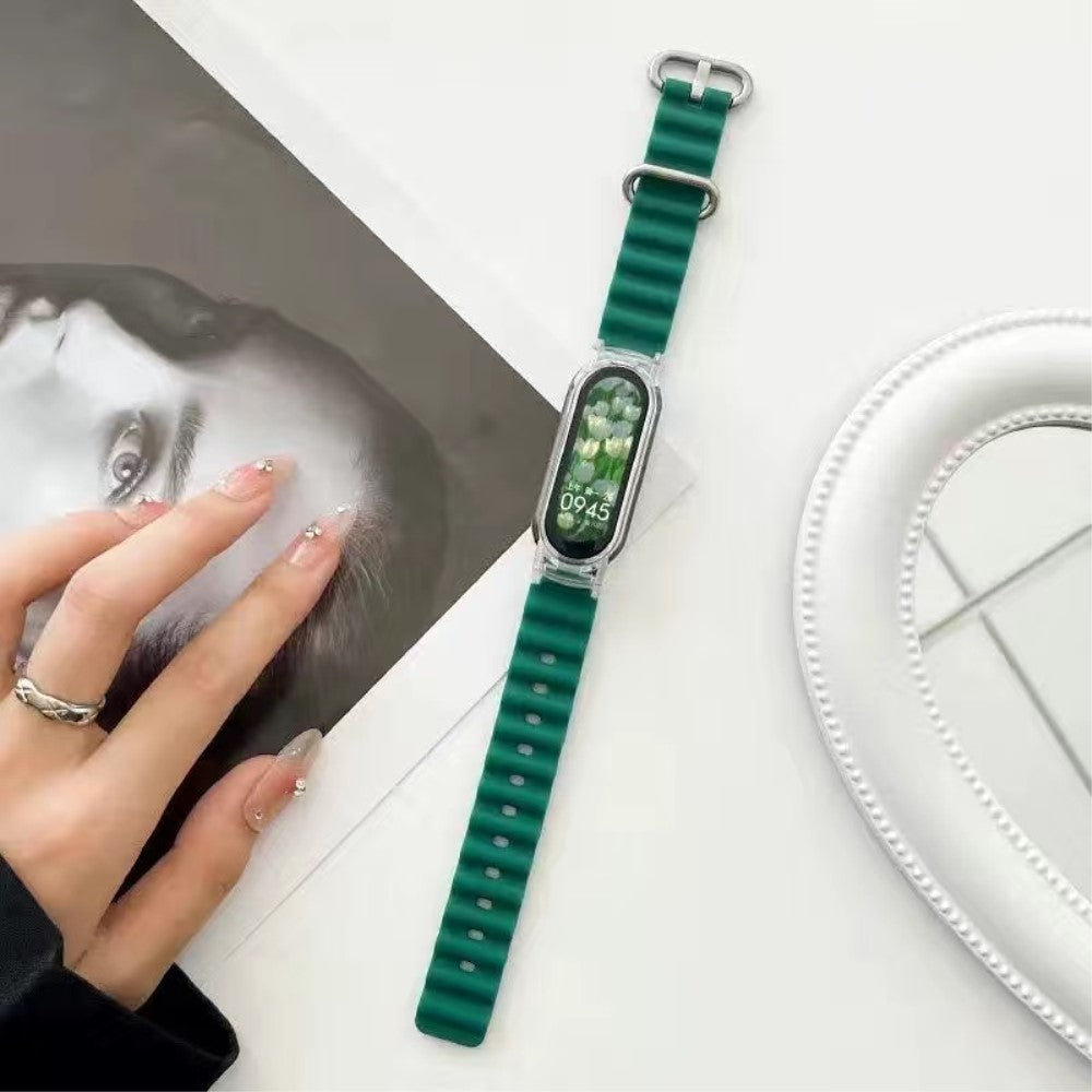 Eminent Silikone Rem passer til Xiaomi Smart Band 8 - Grøn#serie_7