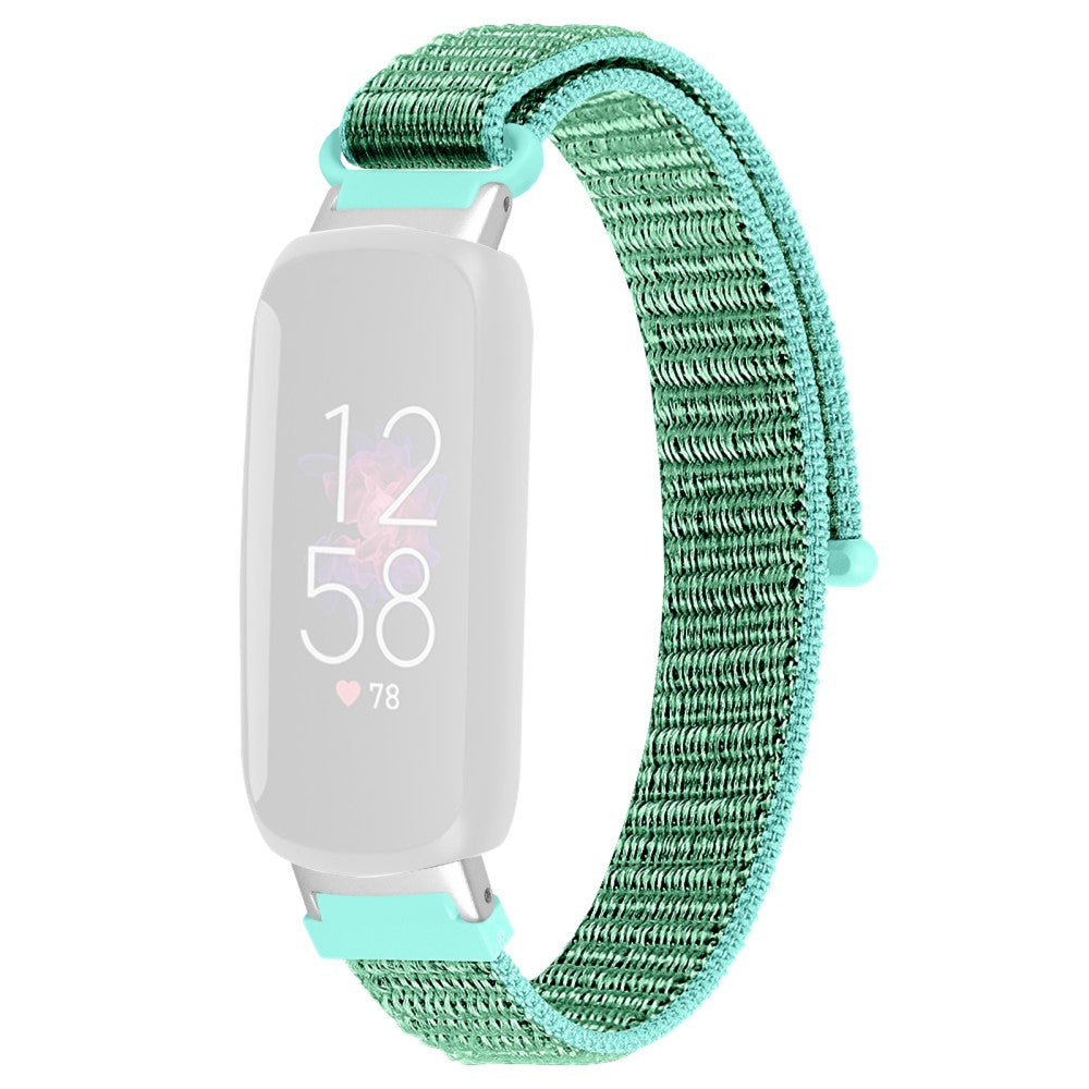 Helt Vildt Skøn Nylon Rem passer til Fitbit Inspire 3 - Grøn#serie_1