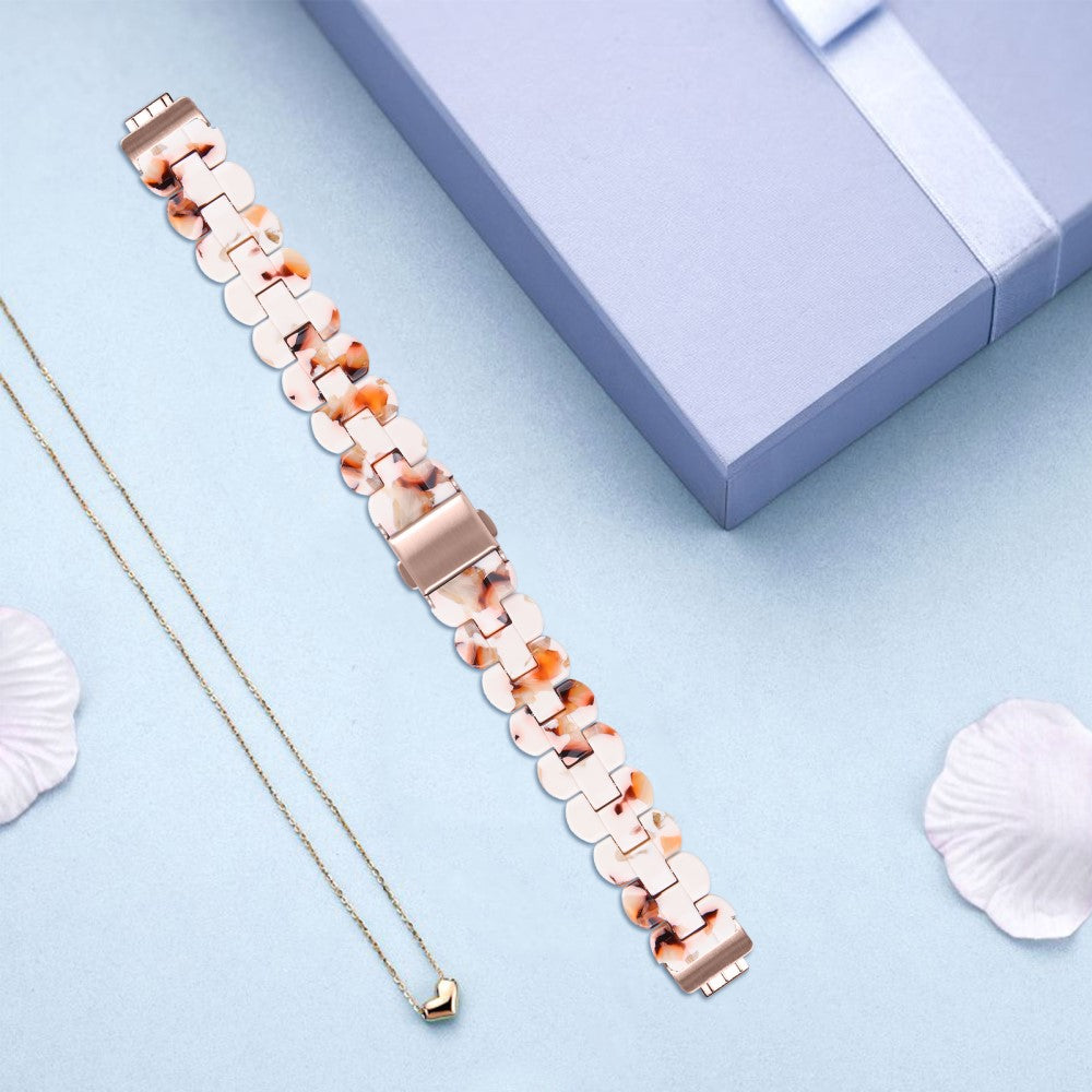 Vildt Sejt Metal Og Plastik Rem passer til Fitbit Inspire 3 - Brun#serie_9