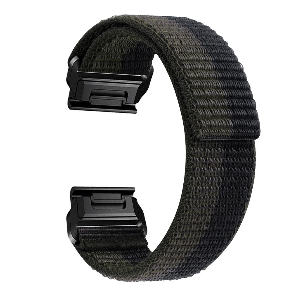 Meget Fed Nylon Universal Rem passer til Smartwatch - Sรธlv#serie_1
