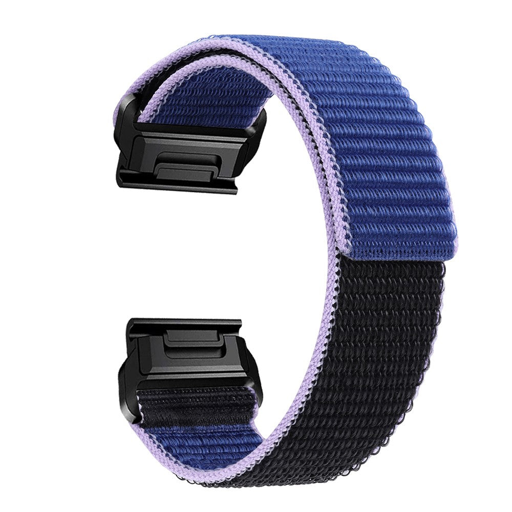 Meget Fed Nylon Universal Rem passer til Smartwatch - Blå#serie_3
