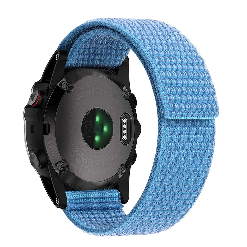 Vildt Sejt Nylon Universal Rem passer til Smartwatch - Blรฅ#serie_1