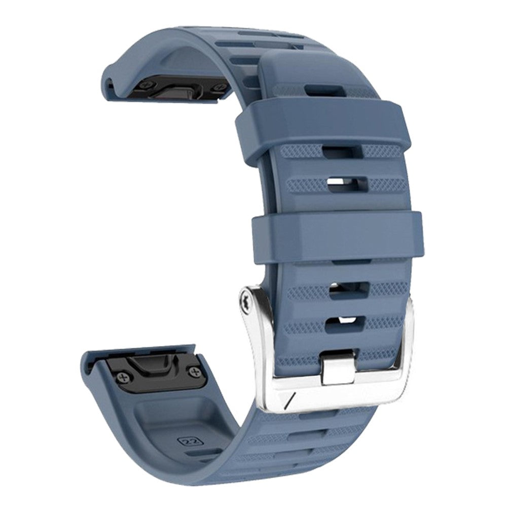 Helt Vildt Flot Silikone Universal Rem passer til Smartwatch - Blรฅ#serie_1