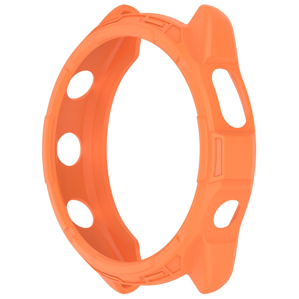 Silikone Bumper passer til Garmin Forerunner 965 - Orange#serie_1