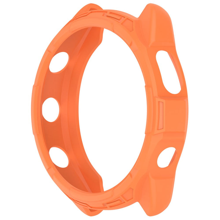 Silikone Bumper passer til Garmin Forerunner 965 - Orange#serie_1
