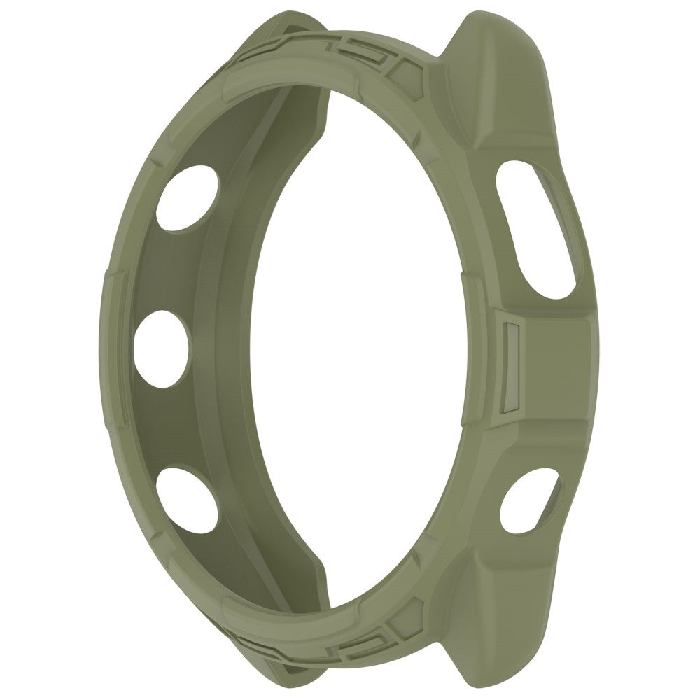 Silikone Bumper passer til Garmin Forerunner 965 - Grøn#serie_3