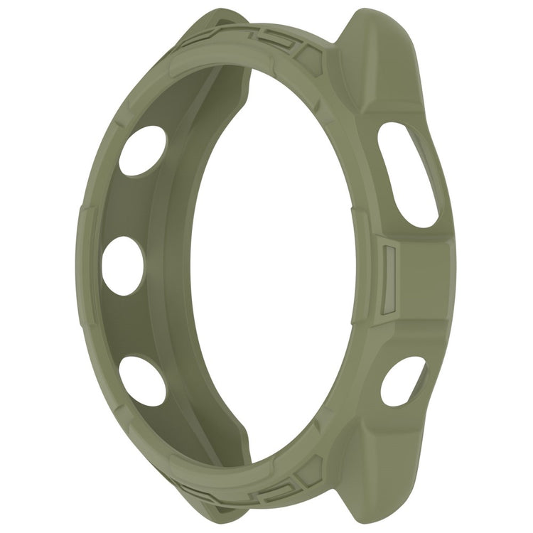 Silikone Bumper passer til Garmin Forerunner 965 - Grøn#serie_3