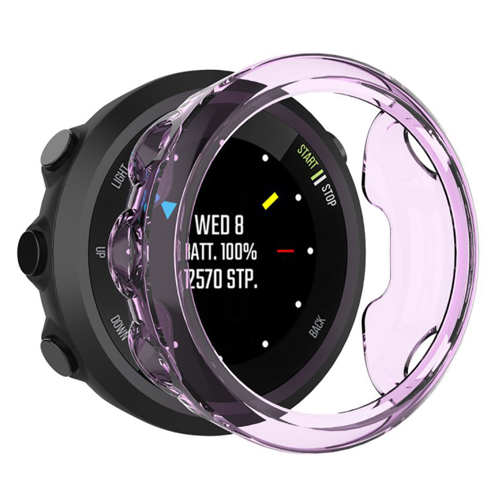 Mega Fed Garmin Forerunner 45S Silikone Cover - Lilla#serie_1