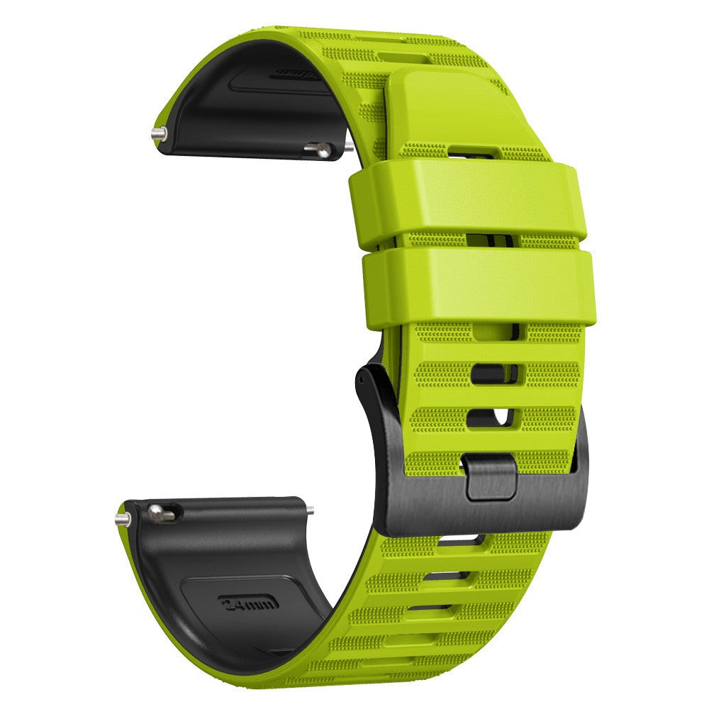 Helt Vildt Nydelig Silikone Universal Rem passer til Smartwatch - Grøn#serie_3