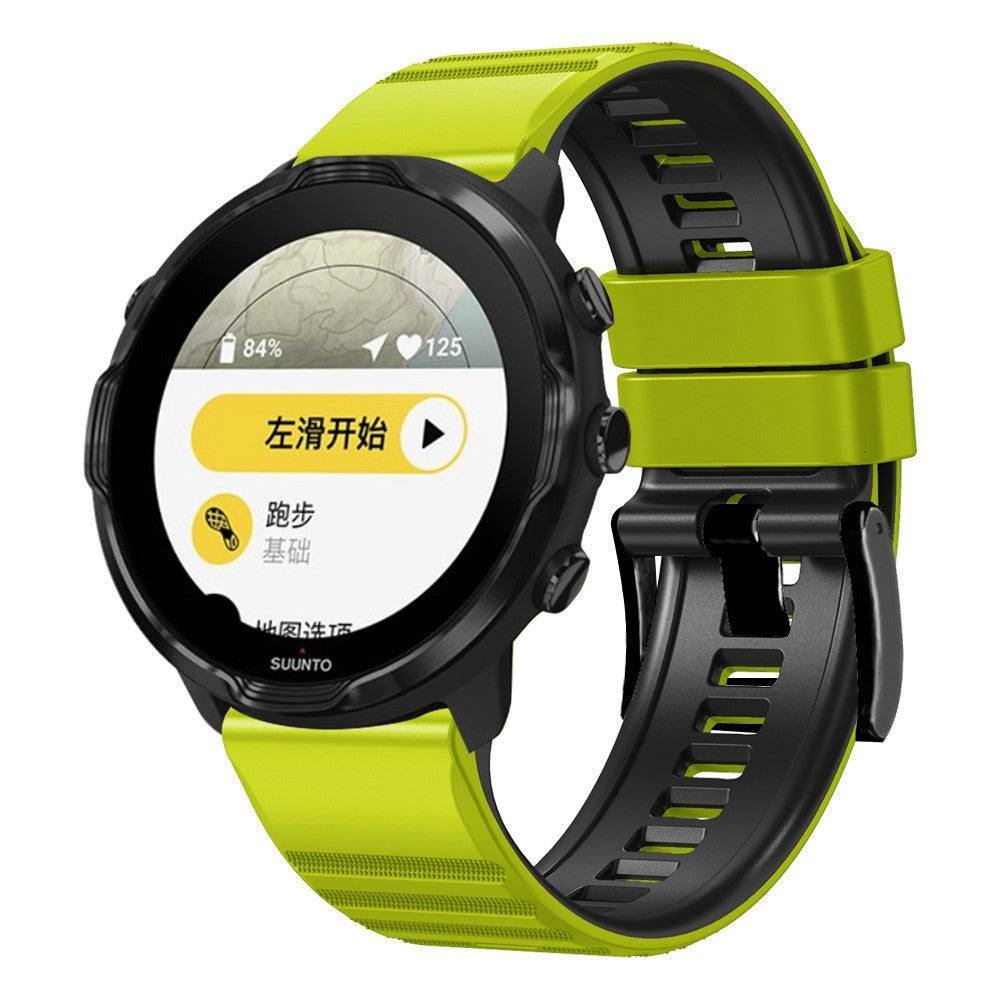 Helt Vildt Nydelig Silikone Universal Rem passer til Smartwatch - Grøn#serie_3