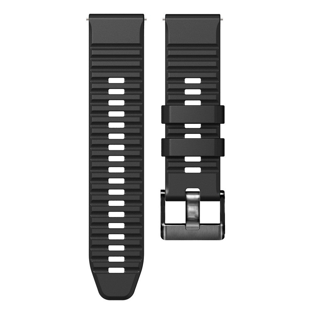 Helt Vildt Nydelig Silikone Universal Rem passer til Smartwatch - Sølv#serie_6