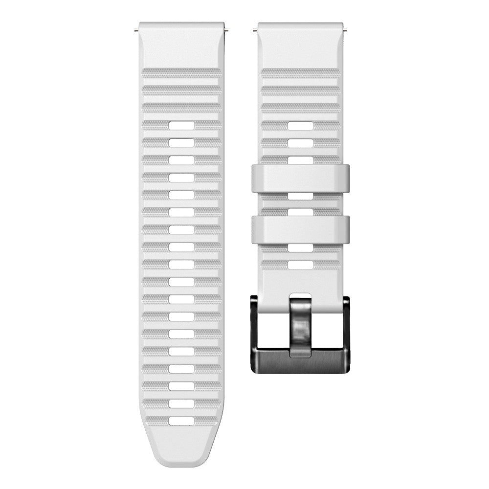 Helt Vildt Nydelig Silikone Universal Rem passer til Smartwatch - Hvid#serie_7