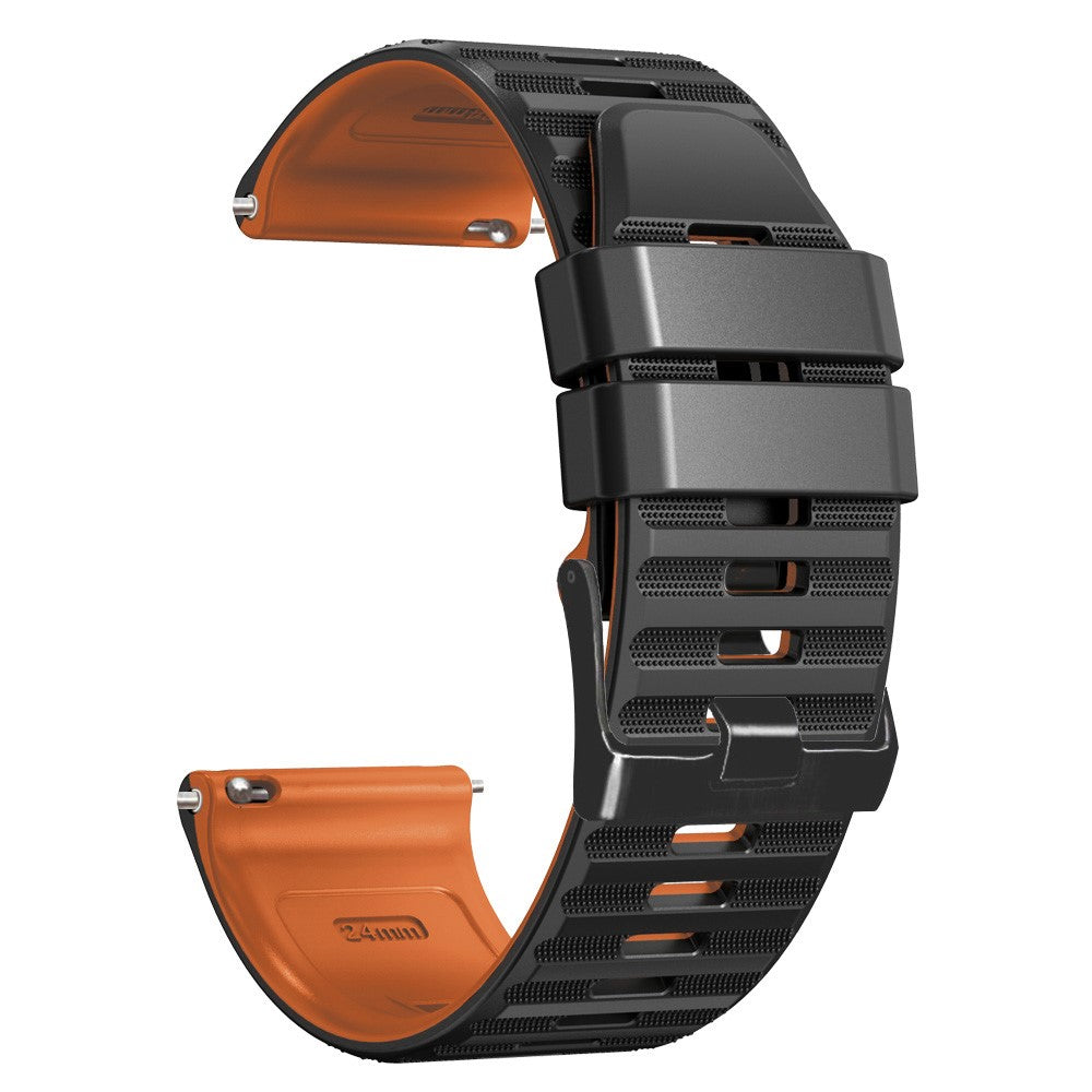 Helt Vildt Nydelig Silikone Universal Rem passer til Smartwatch - Brun#serie_9