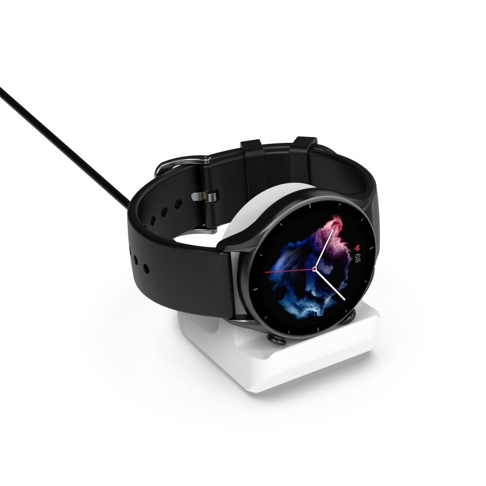 Silikone Holder passer til Amazfit Smartwatch - Hvid#serie_2