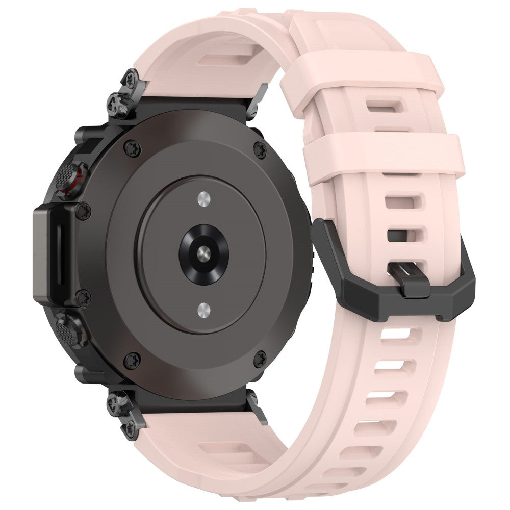 Super Fed Silikone Rem passer til Amazfit T-Rex 1 - Pink#serie_8