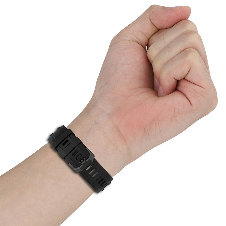 Super Fed Silikone Rem passer til Amazfit T-Rex 1 - Pink#serie_8