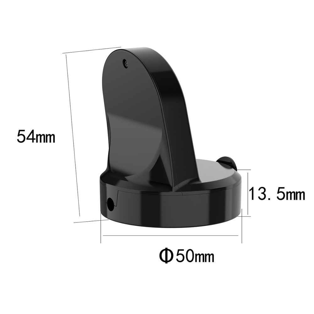 Plastik Magnetisk Ladestation passer til Smartwatch - Sort#serie_1