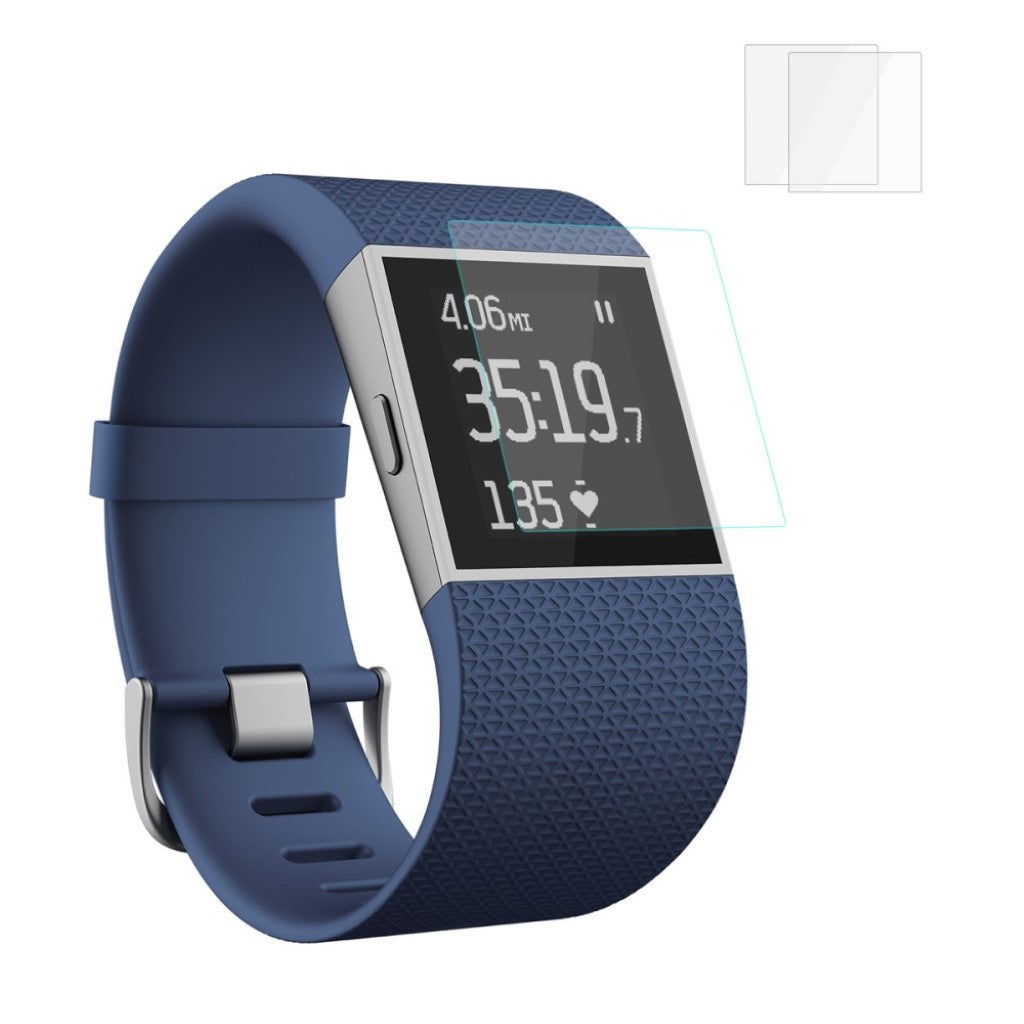 Fitbit Surge Hærdet Glas  0.2mm Skærmbeskytter - Gennemsigtig#serie_602