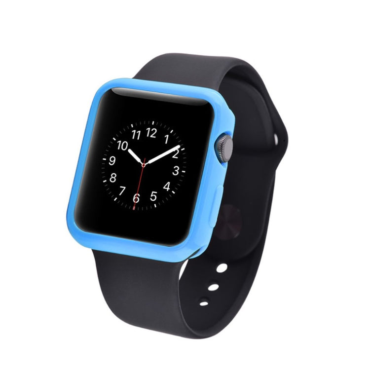 Skøn Apple Watch Series 1-3 38mm Plastik Rem - Blå#serie_2