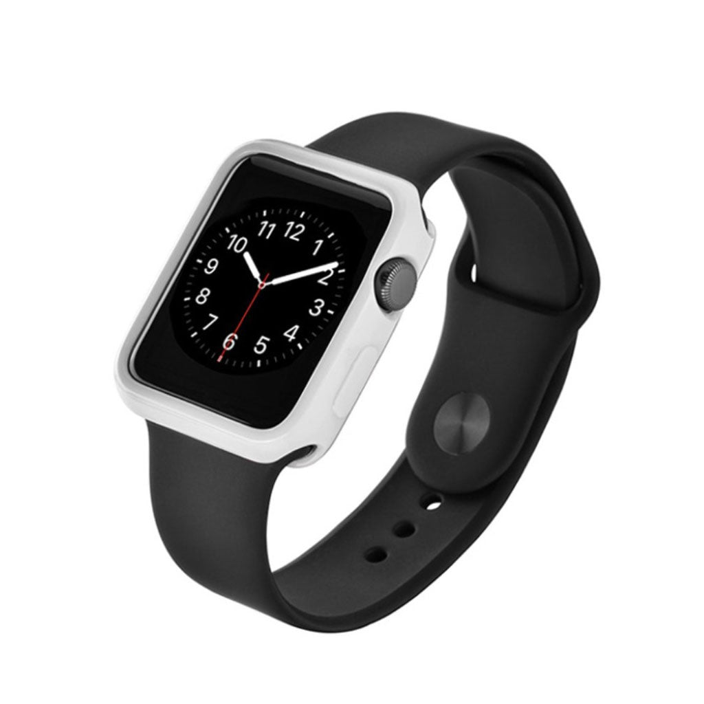 Skøn Apple Watch Series 1-3 38mm Plastik Rem - Hvid#serie_5