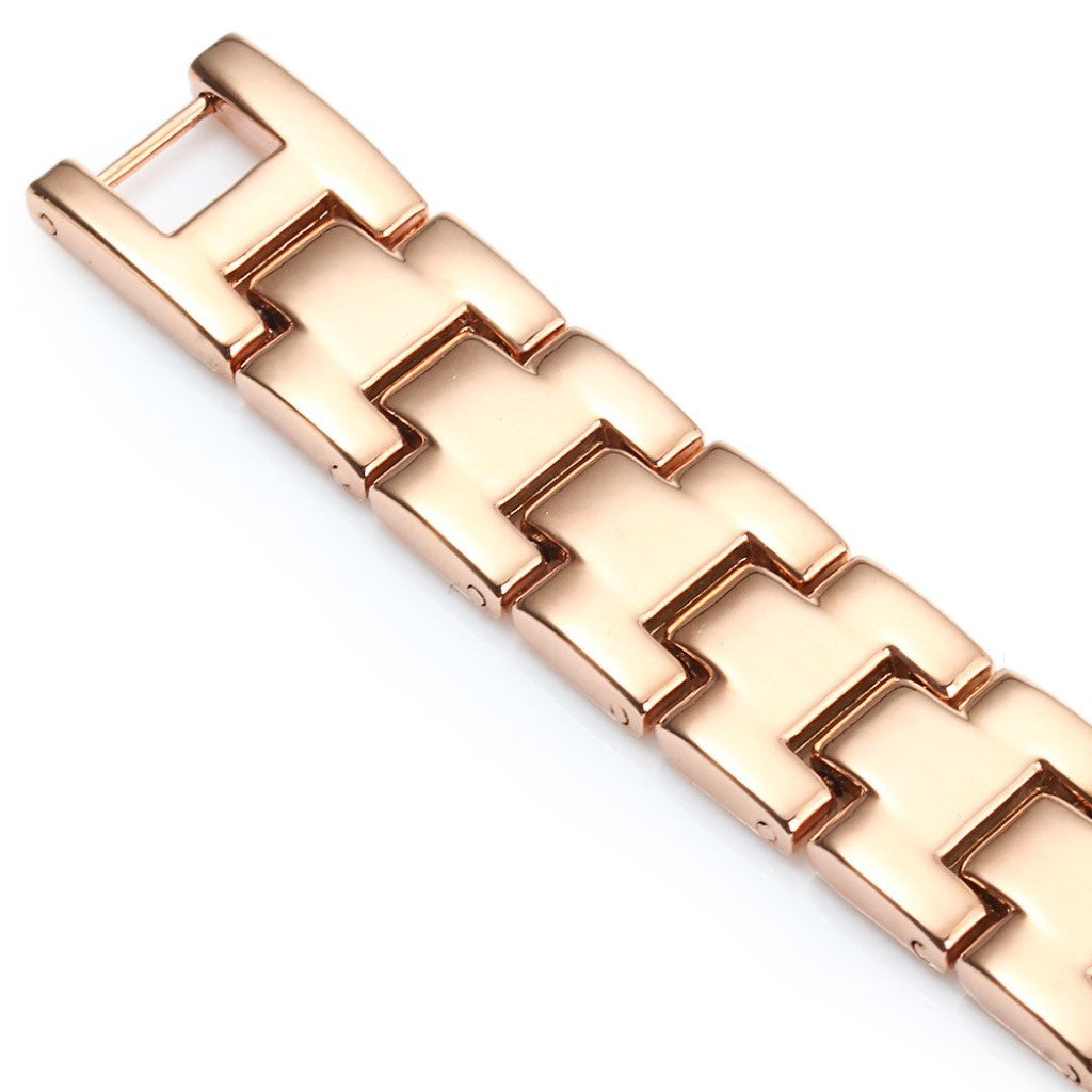 Stilfuld Xiaomi Mi Band 2 Metal Rem - Pink#serie_1